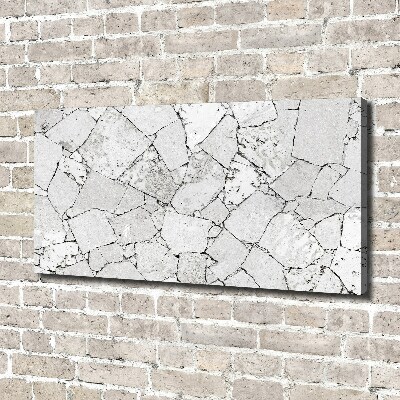 Canvas wall art Stone wall