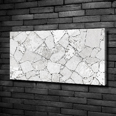 Canvas wall art Stone wall