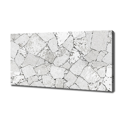 Canvas wall art Stone wall