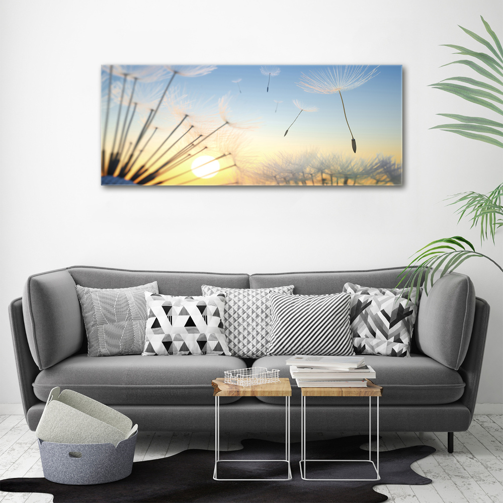 Canvas wall art Dandelion seeds