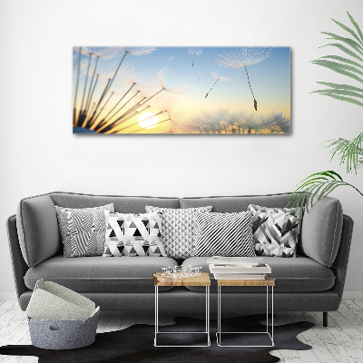 Canvas wall art Dandelion seeds