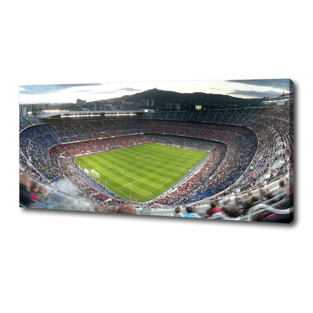 Canvas wall art Barcelona stadium