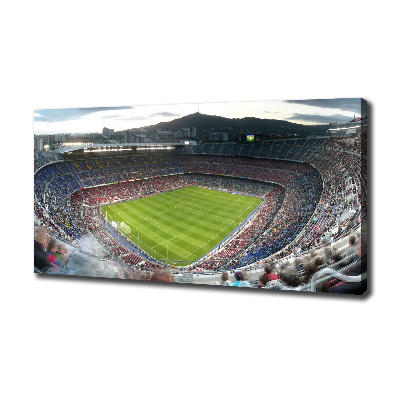 Canvas wall art Barcelona stadium