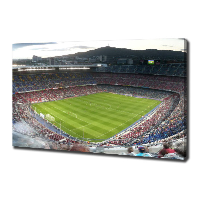 Canvas wall art Barcelona stadium