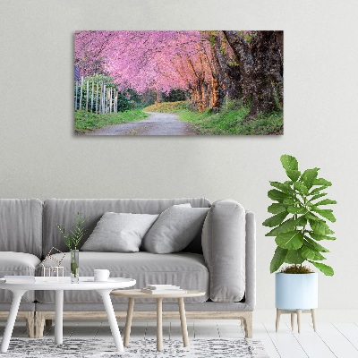 Canvas wall art Cherry blossoms