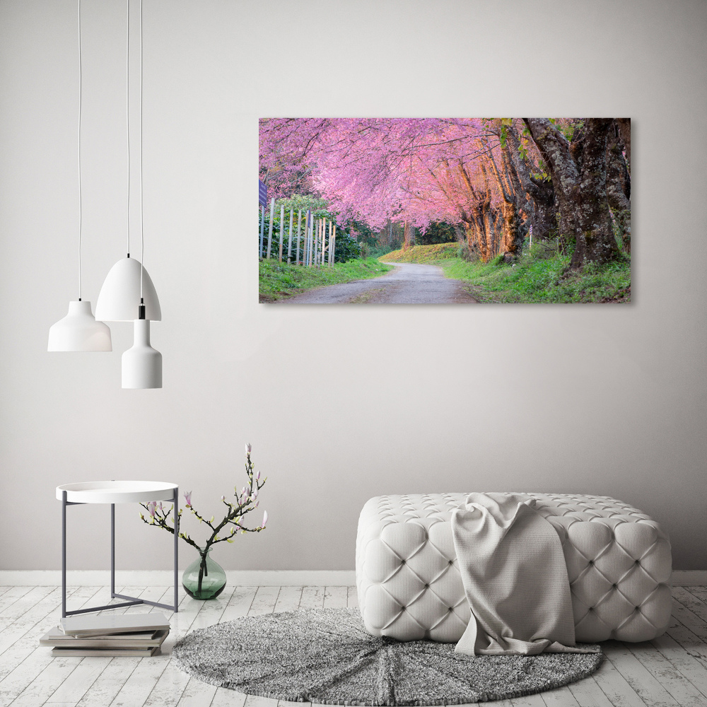 Canvas wall art Cherry blossoms