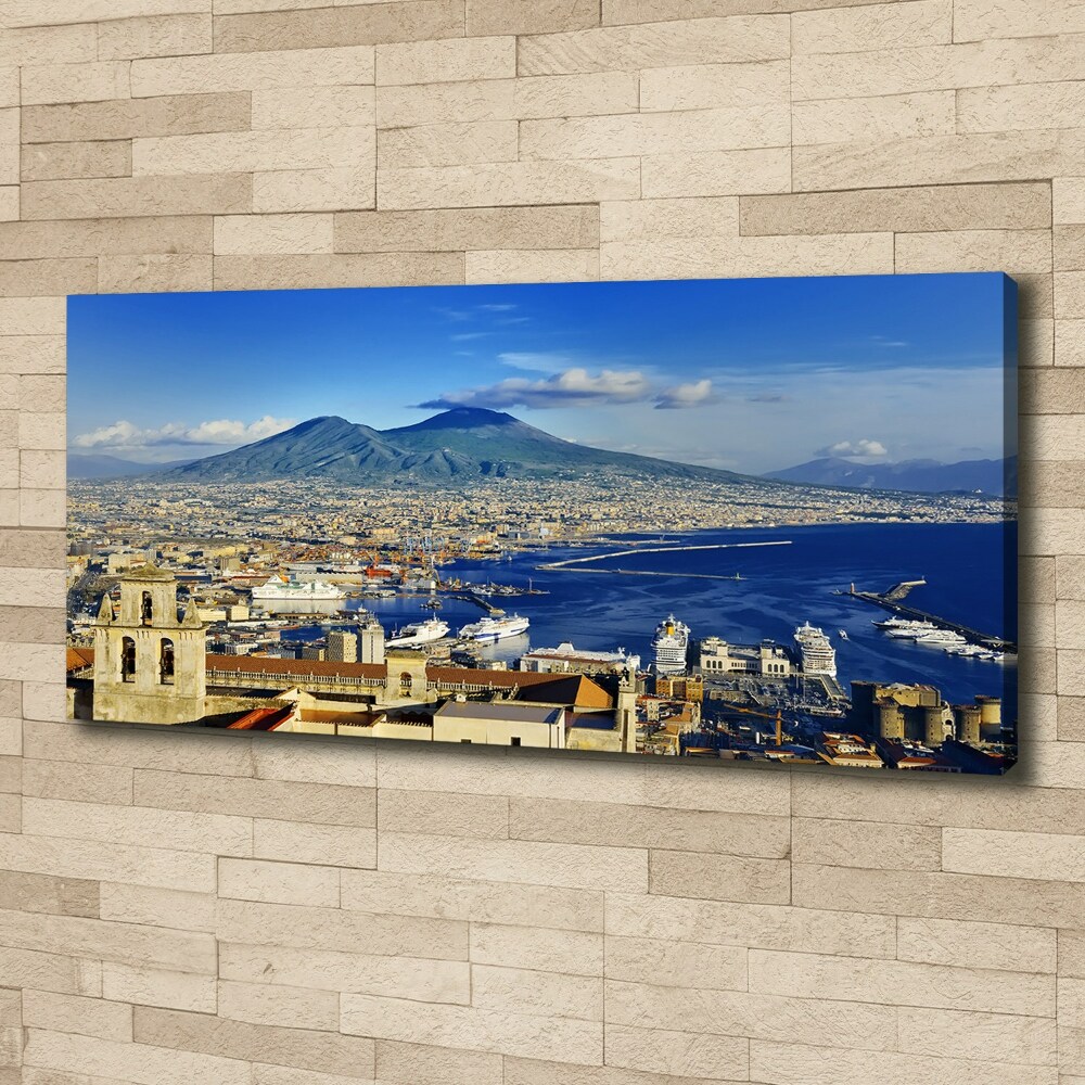 Canvas wall art Naples Italy