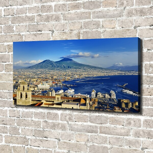 Canvas wall art Naples Italy