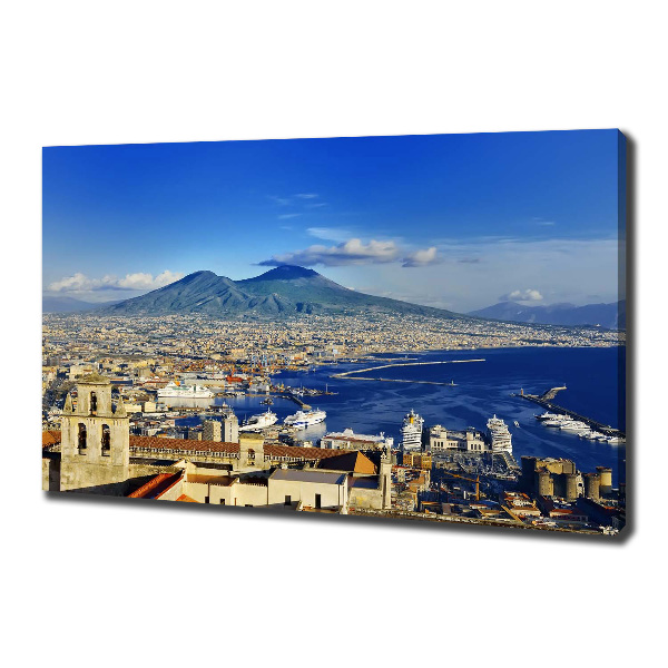 Canvas wall art Naples Italy