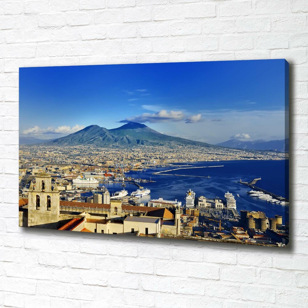 Canvas wall art Naples Italy