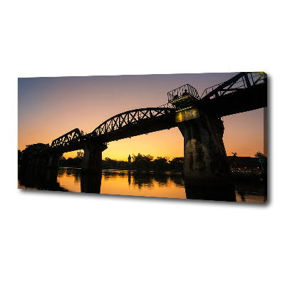 Canvas wall art A bridge in Thailand