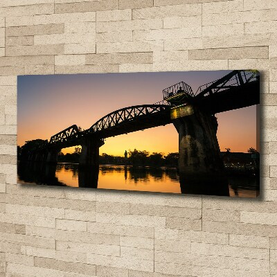 Canvas wall art A bridge in Thailand