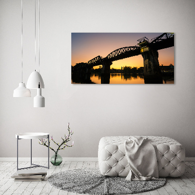 Canvas wall art A bridge in Thailand