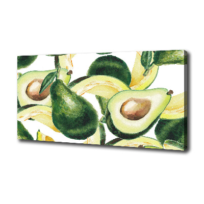 Canvas wall art An avocado