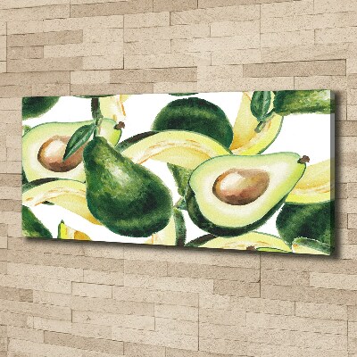 Canvas wall art An avocado