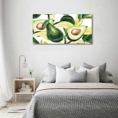 Canvas wall art An avocado