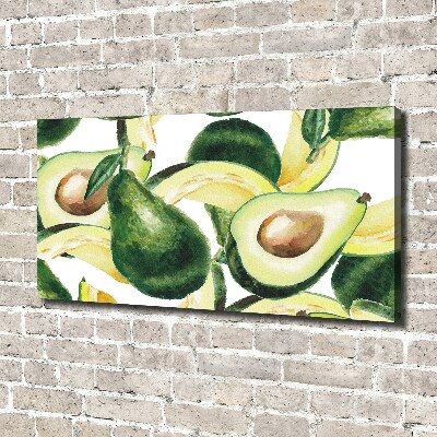 Canvas wall art An avocado