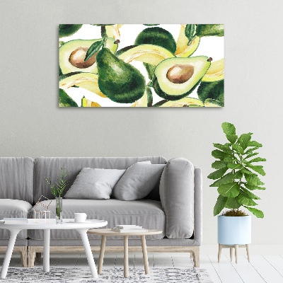 Canvas wall art An avocado