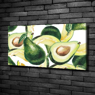 Canvas wall art An avocado