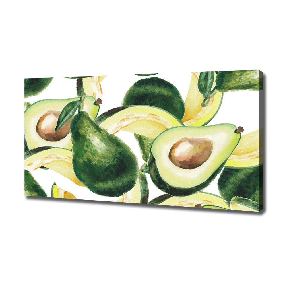 Canvas wall art An avocado