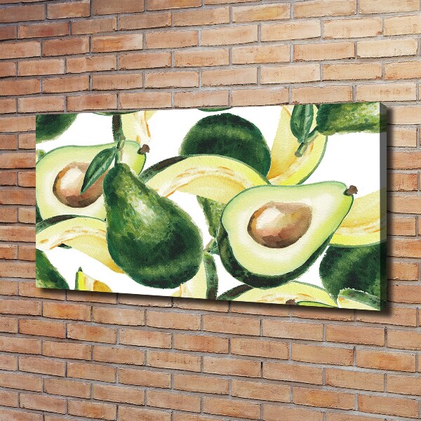 Canvas wall art An avocado