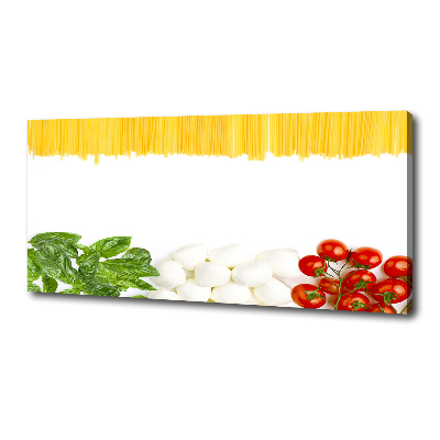 Canvas wall art Italian flag