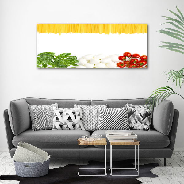 Canvas wall art Italian flag