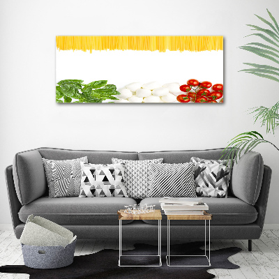 Canvas wall art Italian flag