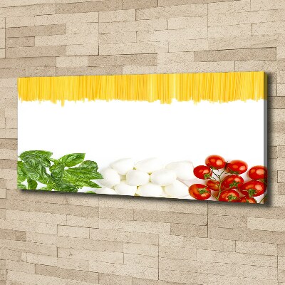 Canvas wall art Italian flag