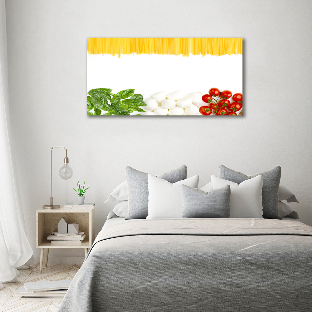 Canvas wall art Italian flag