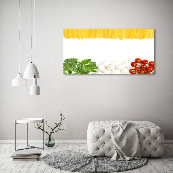 Canvas wall art Italian flag