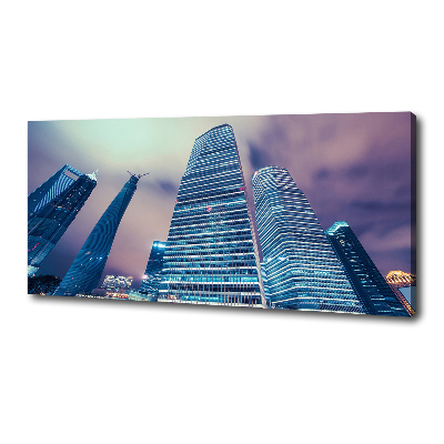 Canvas wall art Skyscrapers