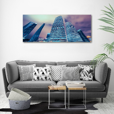 Canvas wall art Skyscrapers