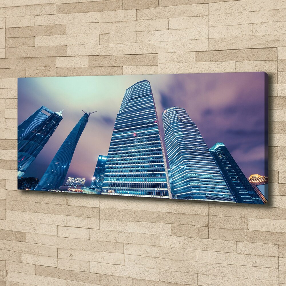 Canvas wall art Skyscrapers