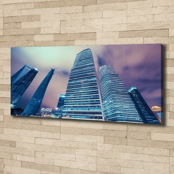 Canvas wall art Skyscrapers