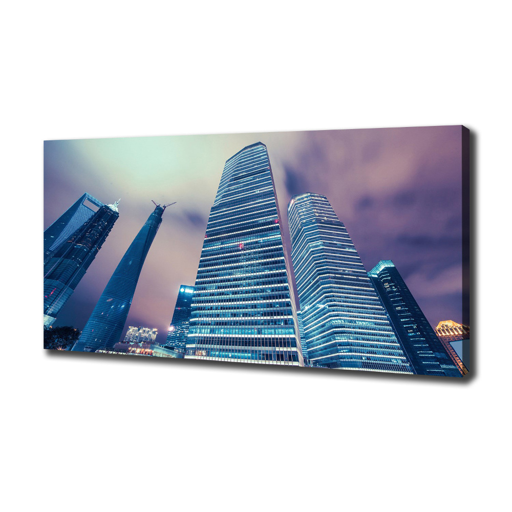 Canvas wall art Skyscrapers