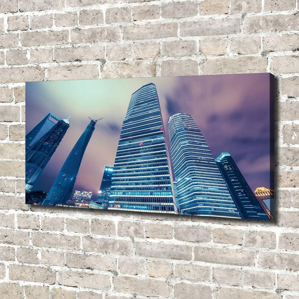 Canvas wall art Skyscrapers