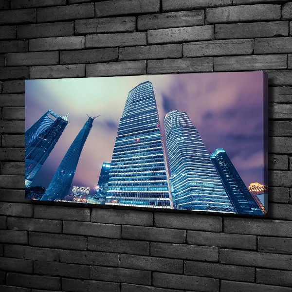 Canvas wall art Skyscrapers