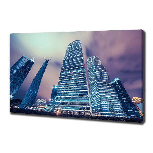 Canvas wall art Skyscrapers