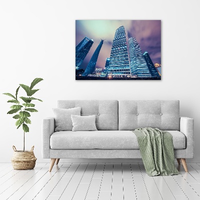 Canvas wall art Skyscrapers