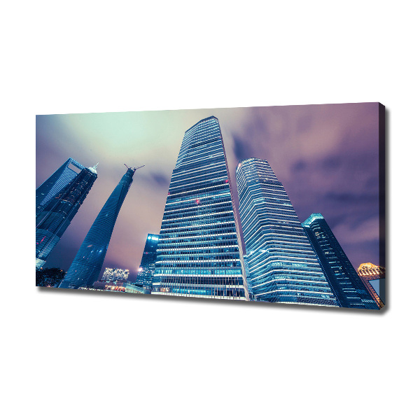 Canvas wall art Skyscrapers