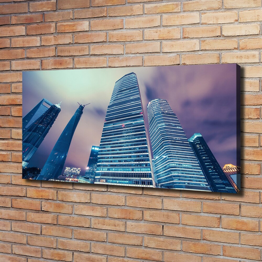 Canvas wall art Skyscrapers