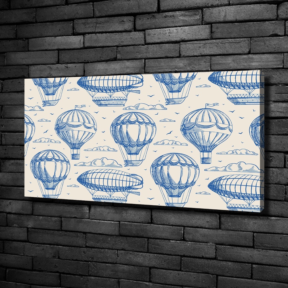 Canvas wall art Balloons and controls