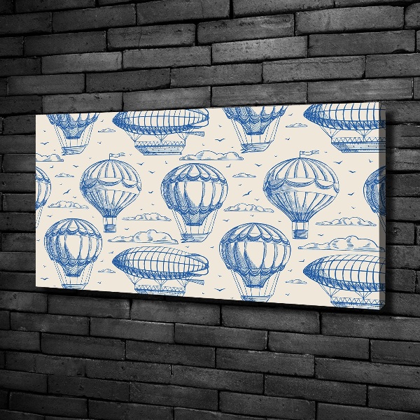 Canvas wall art Balloons and controls