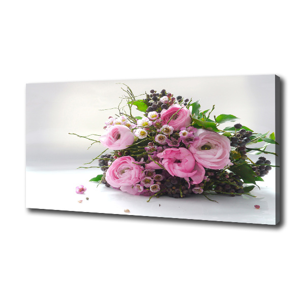 Canvas wall art Bouquet of roses