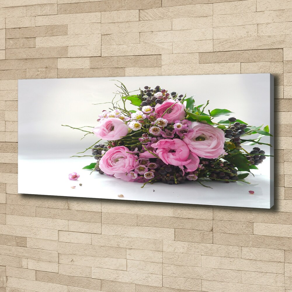 Canvas wall art Bouquet of roses