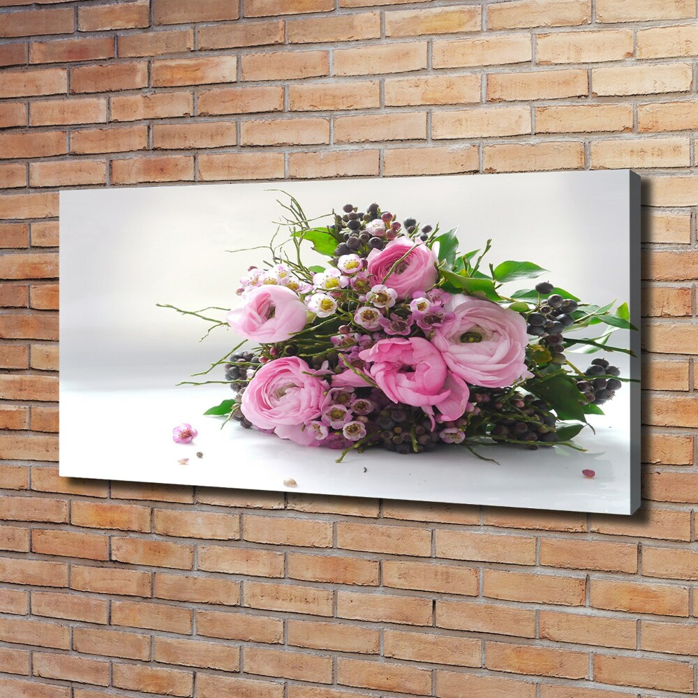 Canvas wall art Bouquet of roses