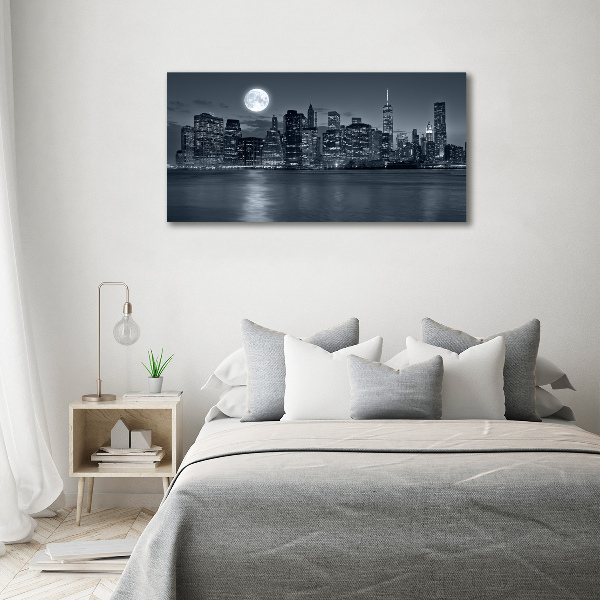 Canvas wall art New York at night