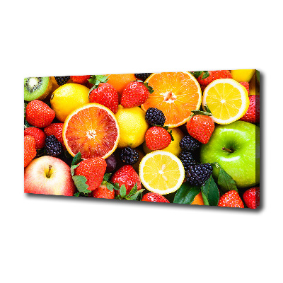 Canvas wall art Colorful fruit