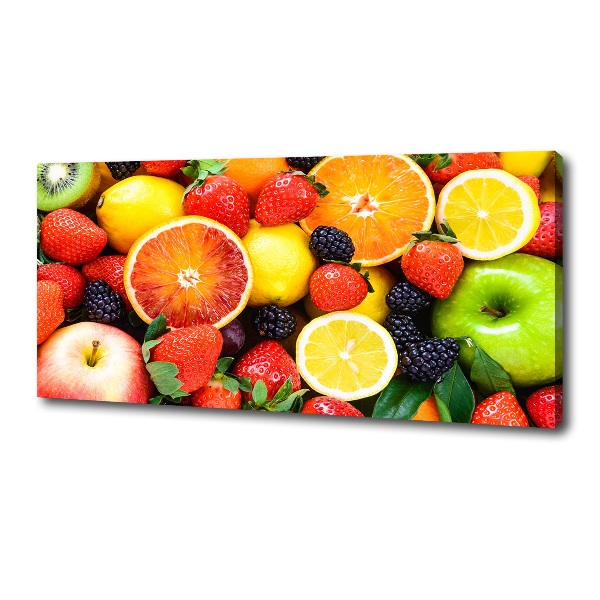 Canvas wall art Colorful fruit